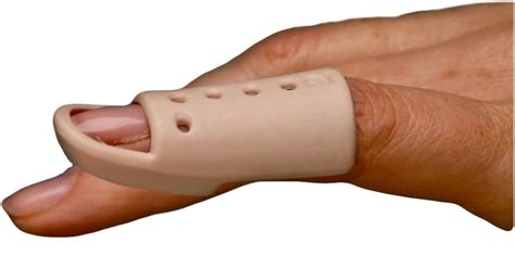 New Mallet Finger Splint DIP Joint Support by Solace Care - Advance Finger Splint Adjustable PIP ...