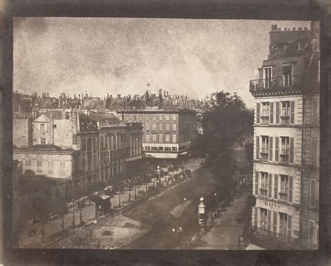 William Henry Fox Talbot, View of the Boulevards of Paris, 1843 ...