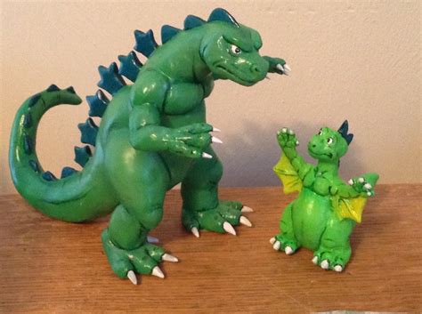 Godzilla & Godzooky from Godzilla The Original Animated Series | Godzilla, Disney movies, Kaiju