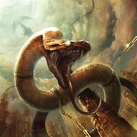 Giant Snake Concept Art - NOT NOVICE