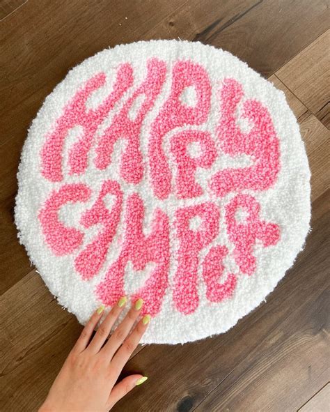 Happy Rugs | Trendy rug, Funky rugs, Diy rug