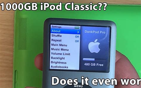 【DankPods】打造一台1TB的iPod Classic【生肉】_哔哩哔哩_bilibili