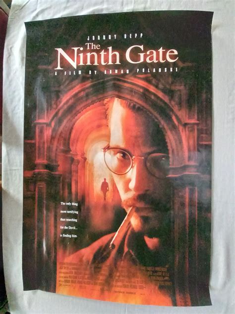 Johnny Depp: Original (1999) The Ninth Gate movie poster | Comic Collectibles - Posters / HipComic