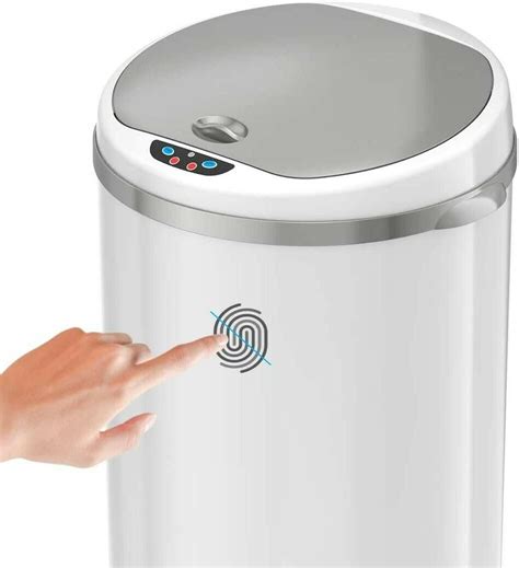 iTouchless 8 Gal Touchless Sensor Trash Can