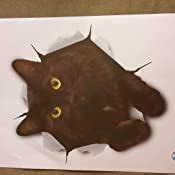 Amazon.com: Winston & Bear 3D Cat Stickers - 2 Pack - Black Cat Wall ...