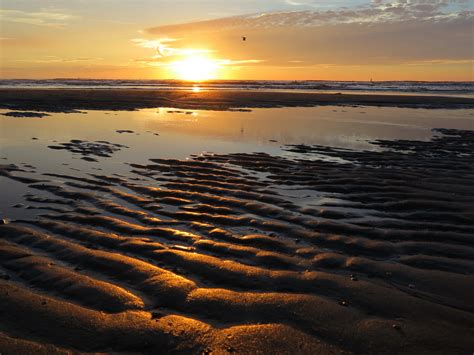 Zwitserw Katwijk: Low Tide Sunset