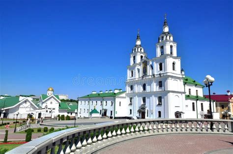 Minsk old town stock image. Image of cityscape, capital - 55097363