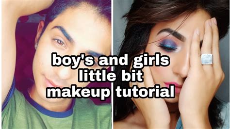 Boy and Girl Makeup Tutorial's #rickymakeup #tutorials - YouTube