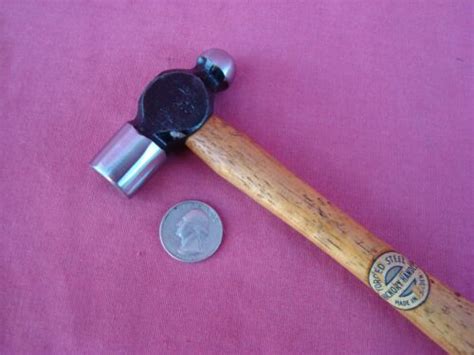 WECO Sweden 6oz Ball Peen Hammer Machinist Gunsmith Jeweler -- Antique Price Guide Details Page