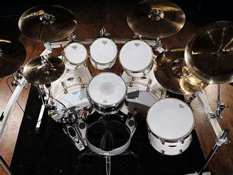 Drum kits of the pros: stars' live and studio drum setups in pictures ...