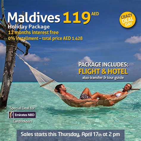 Holiday Factory: Maldives crazy deal countdown