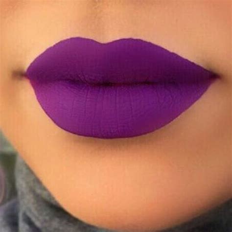 Lipstickart In Dark Purple Lipstick Lip Colors | Hot Sex Picture