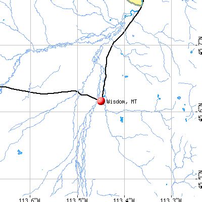 Wisdom, Montana (MT 59761) profile: population, maps, real estate, averages, homes, statistics ...