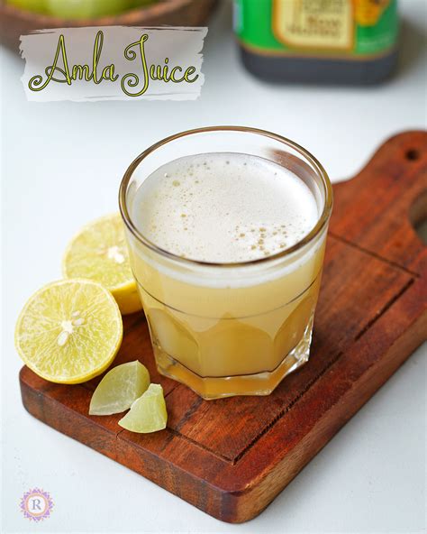 Amla Juice recipe | Indian gooseberry juice two ways - Raks Kitchen