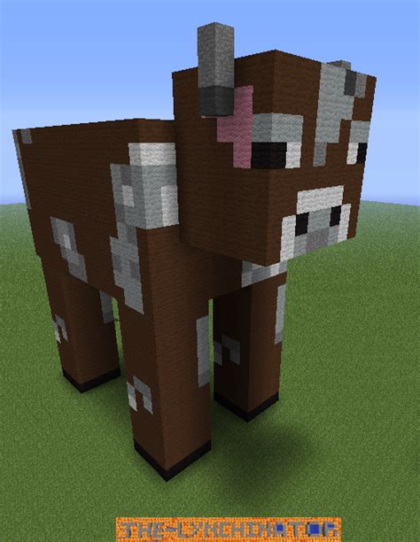 giant minecraft cow! by THE-LYNCHINATOR on DeviantArt