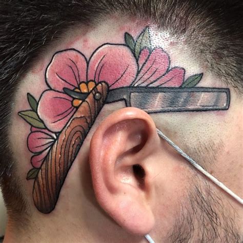 18+ Trendy Head Tattoo Designs For Men and Women - Wittyduck