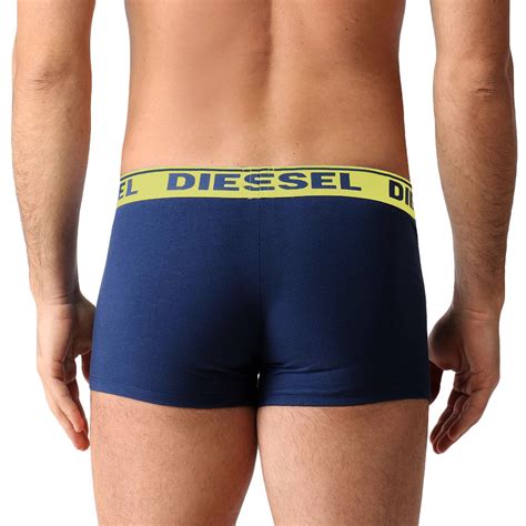 1 Pair of Diesel Underwear Mens Cotton Classic Boxer Shorts Briefs ...