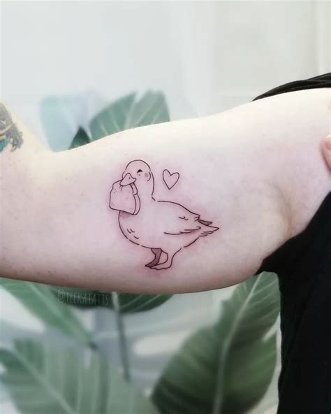 Share 73+ small duck tattoo best - in.cdgdbentre