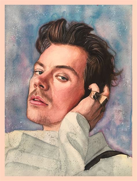 Harry Styles Painting / #harry styles #harry styles painting # ...