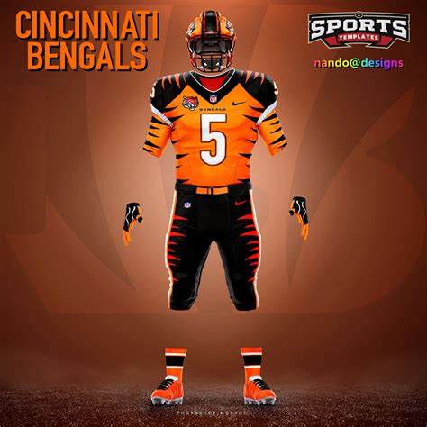 Cincinnati Bengals reimagined home uniform... | Sports templates, Cincinnati, Cincinnati bengals