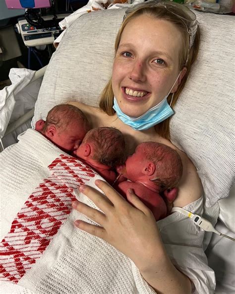 Mаɡісаɩ Moment That Made Silje’s Triplets Pregnancy. Congratulations Both! – Homie Daily