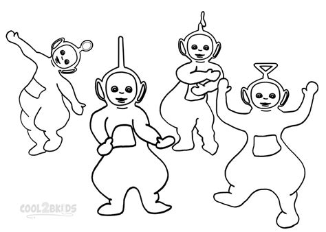 Dibujos de Teletubbies para colorear - Páginas para imprimir gratis