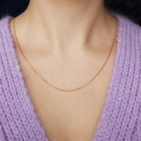 14k Gold Vermeil Chain in Gold Vermeil – Carrie Elizabeth