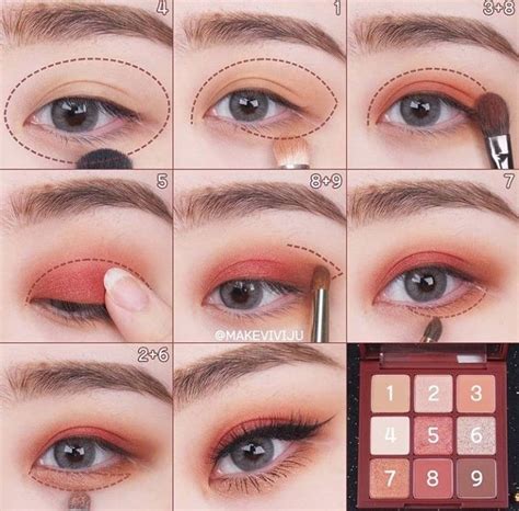 Pin by ^`Greywind ☂︎︎ on Beauty | Makeup tutorial eyeshadow, Ulzzang ...