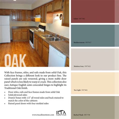 17+ Inspiring Best Wall Color To Downplay Oak Cabinets Collection | Kitchen wall colors, Kitchen ...