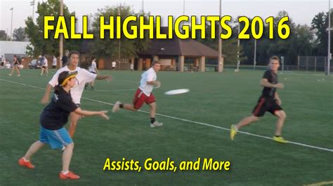 Ultimate Frisbee Highlights Fall 2016 - Emily Cohen