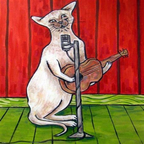 1000+ images about Cats playing guitar on Pinterest | Giclee print, Forests and Playing guitar