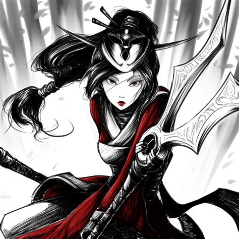 League Of Legends Bloodmoon Akali HD Wallpapers - Wallpaper Cave