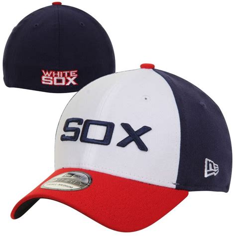 Men's Chicago White Sox New Era White MLB Team Classic Alternate 39THIRTY Flex Hat | Chicago ...