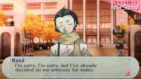 Persona 3 Portable: Ryoji (Fortune) social link choices guide | RPG Site