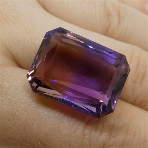 36.08 ct Emerald Cut Ametrine