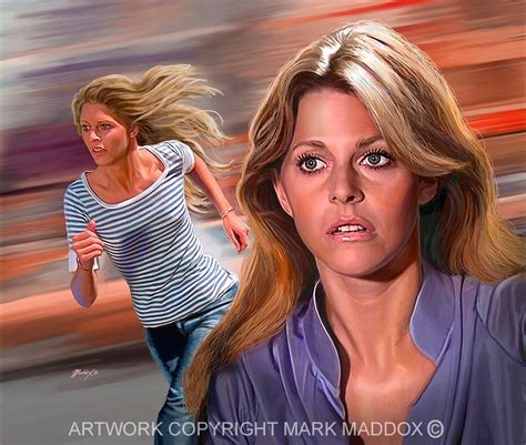 Cover illustration for the issue of Infinity Magazine featuring The Bionic Woman | Bionic woman ...