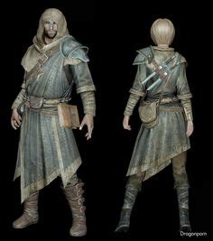 Concept art of Female Mage Robes from The Elder Scrolls V: Skyrim by Ray Lederer | Briton ...