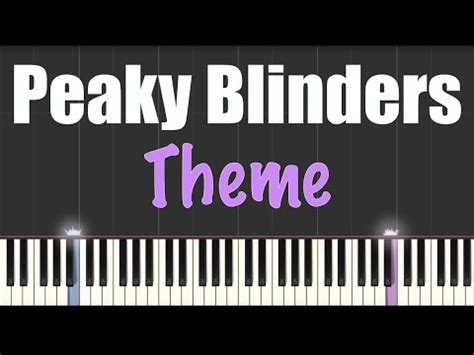 Peaky Blinders - Theme - Piano Tutorial - YouTube