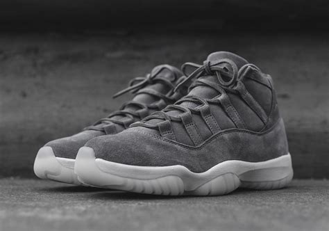 Air Jordan 11 Grey Suede Release Date - Sneaker Bar Detroit