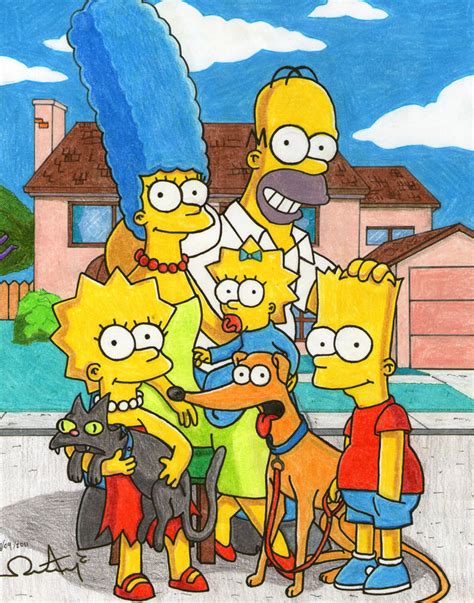 The Simpsons Family by alan181818 on DeviantArt