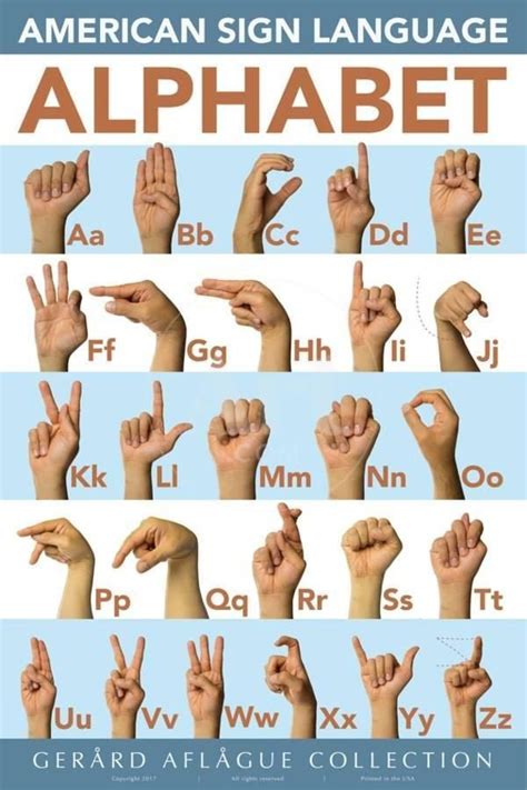 'American Sign Language Classroom' Prints - Gerard Aflague Collection | AllPosters.com | Sign ...