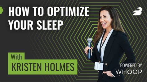 Kristen Holmes: How to Optimize Your Sleep (Presented by WHOOP) | BarBend