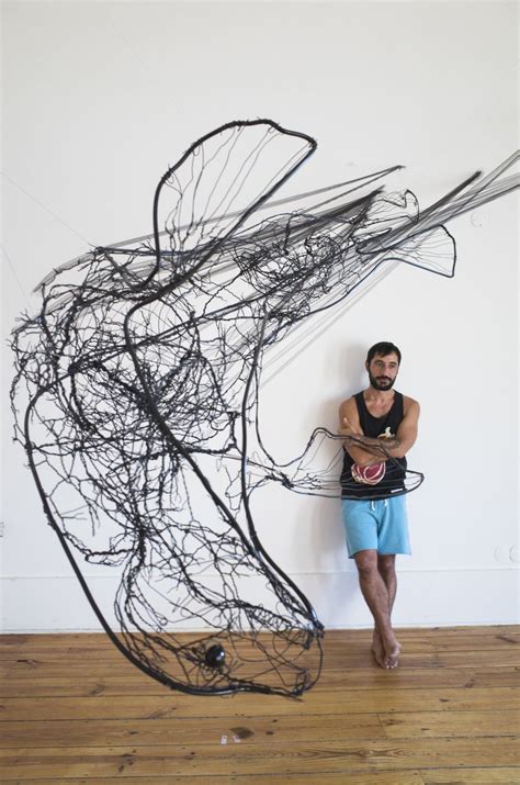 Intricate Wire Sculptures By David Oliveira - IGNANT | Wire sculpture, Metal art techniques ...