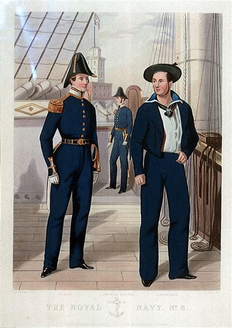 The Royal Navy. No 6. Clerk. Second Master. A B Seaman. (uniform) - National Maritime Museum ...