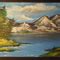 Art painting 7x5" original acrylic landsca... - Folksy