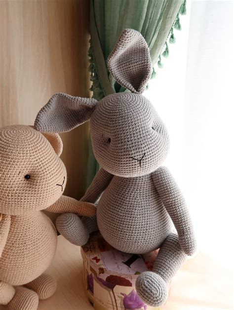 PATTERN Crochet Teddy Bunny Rabbits. PATTERN Amigurumi Teddy | Etsy