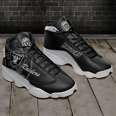 Las Vegas Raiders BLACK JD 13 Sneakers 381 GTS001542