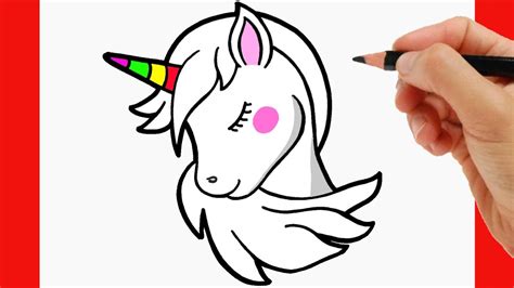 HOW TO DRAW AN EASY UNICORN - YouTube