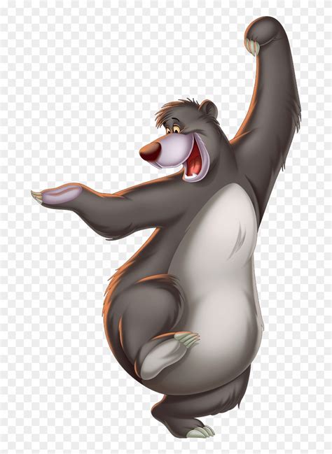 Jpg Free Library Baloo Printables Pinterest Disney - Jungle Book Characters Baloo, HD Png ...