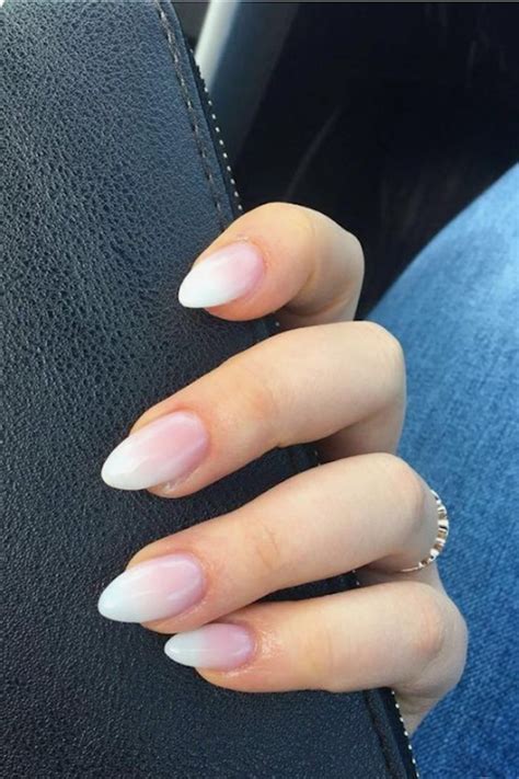 60+ Charming Almond Nail Ideas for Both Short and Long Nails - Bellacocosum | Classy almond ...